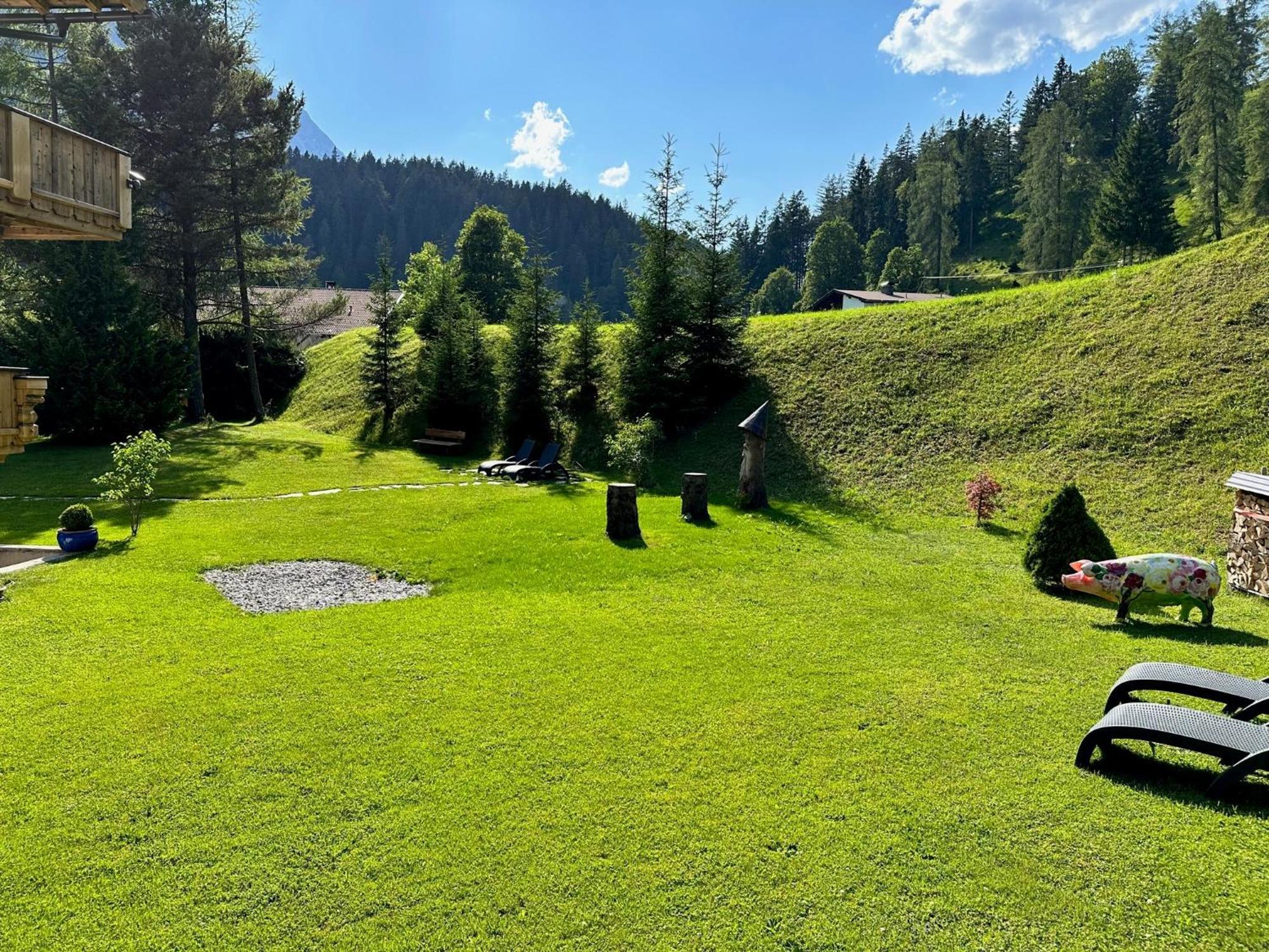 Apartmán W1 Haus Ganghofer Leutasch Exteriér fotografie